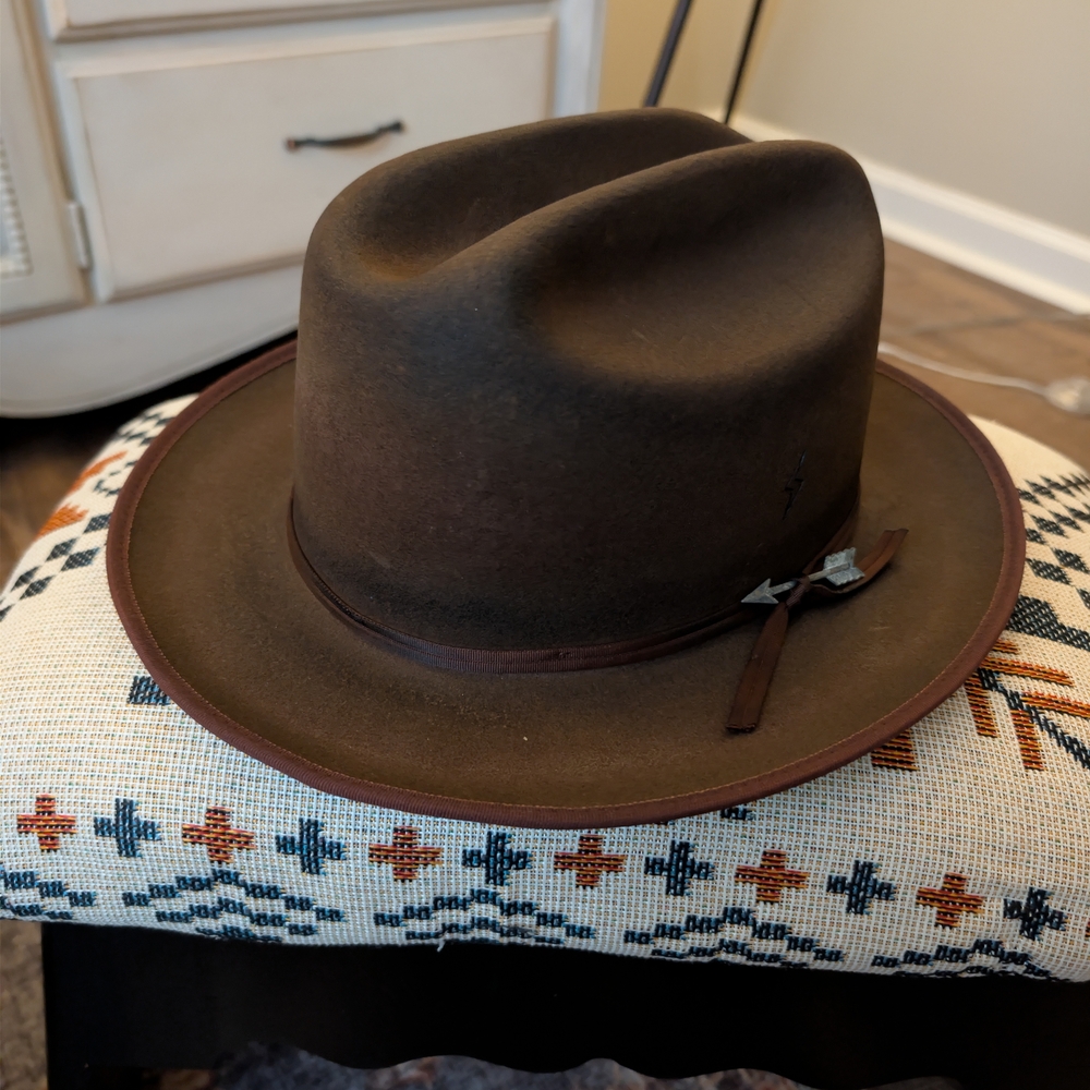 Ruediger Elegant Dark Brown Fedora Hat